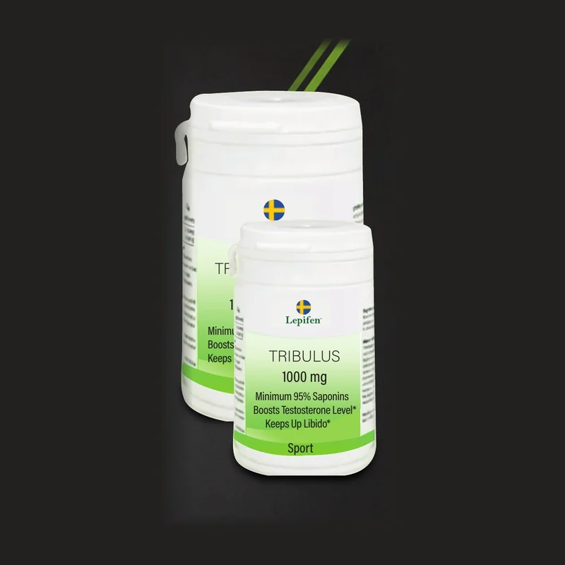 Tribulus, förpackning för kosttillskott
